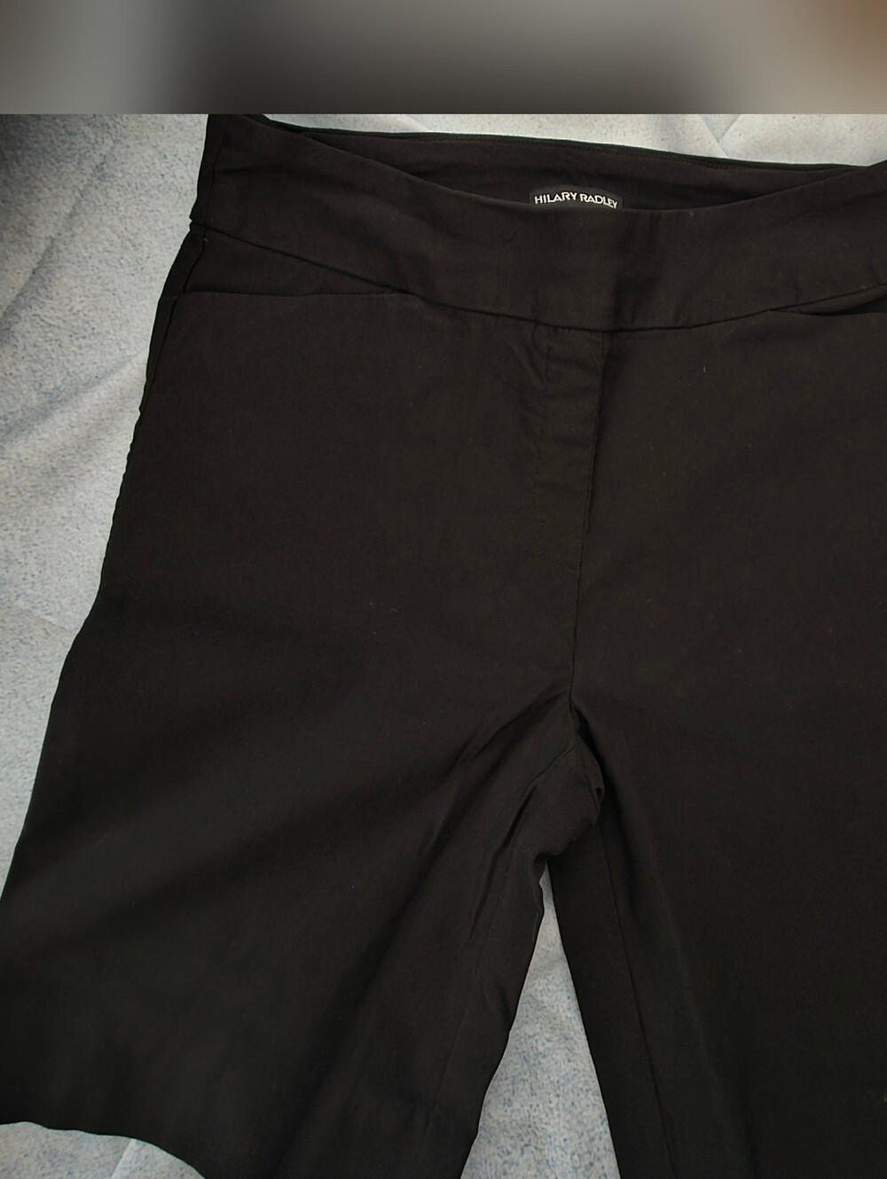 Hilary Radley Black High-Rise Bike Shorts